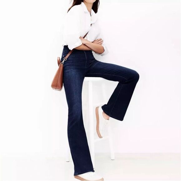Ann Taylor Loft slim bootcut jeans size 6 - Picture 1 of 6